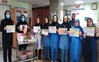برگزاری مراسم روز جهانی بهداشت دست در مرکز آموزشی درمانی قلب حضرت سیدالشهداء(ع)